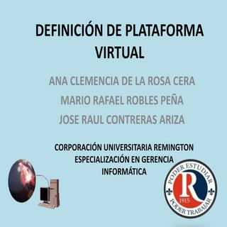 Definición de plataforma virtual