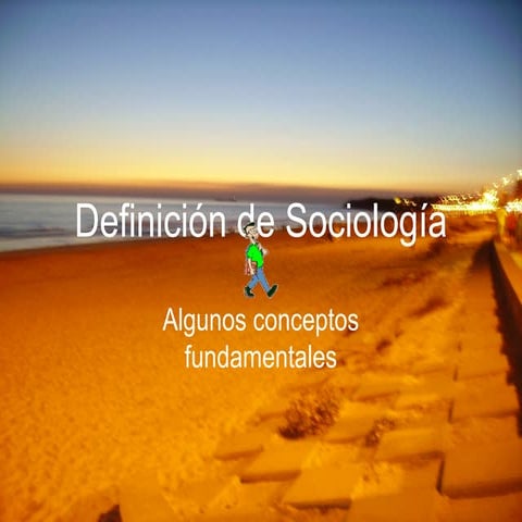 Definición de sociología