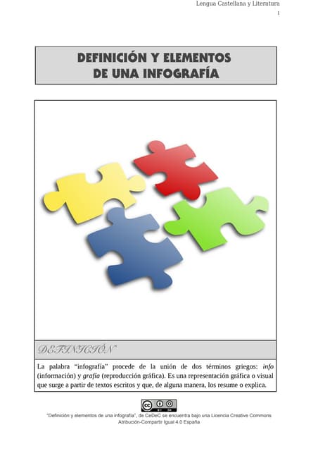 Definición y elementos de una infog...