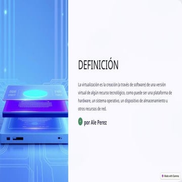 definiciones conceptuales de virtualizacion