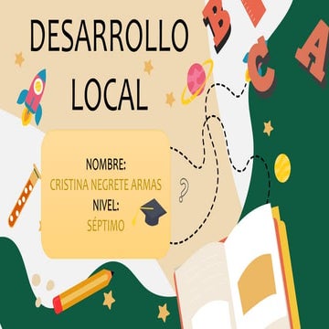 DESARROLLO LOCAL: GESTIÓN, ESTRATEGIA, ELEMENTOS, CARACTERISTICAS, DIMENSIONE...