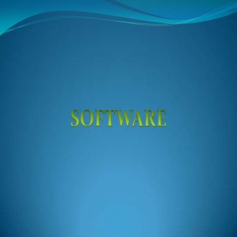 Definicion software