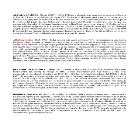 Biografia de Personajes