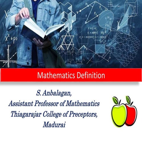 DEFINITION OF MATHEMATICS
