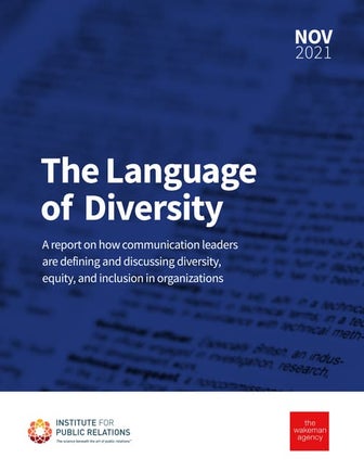 The Language of Diversity