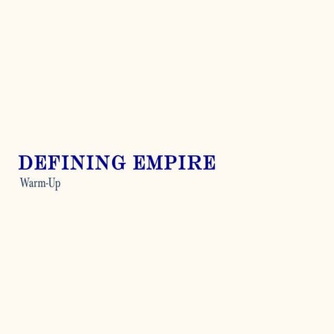 Defining empire quotes