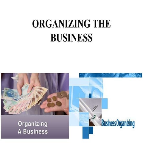 Defining organization
