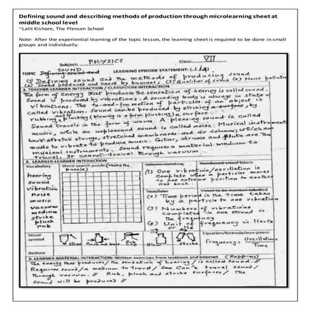 Defining sound and describing methods of production through microlearning sheet at middle school level.docx