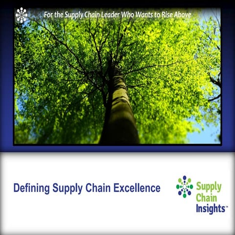 What Defines Supply Chain Excellence? Is It Defined by the Gartner Top 25?