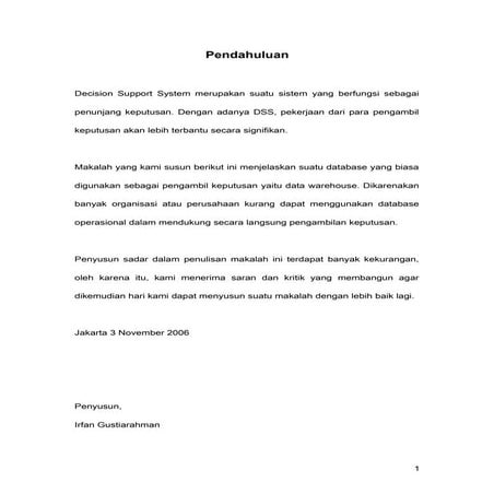 Definisi data-warehouse