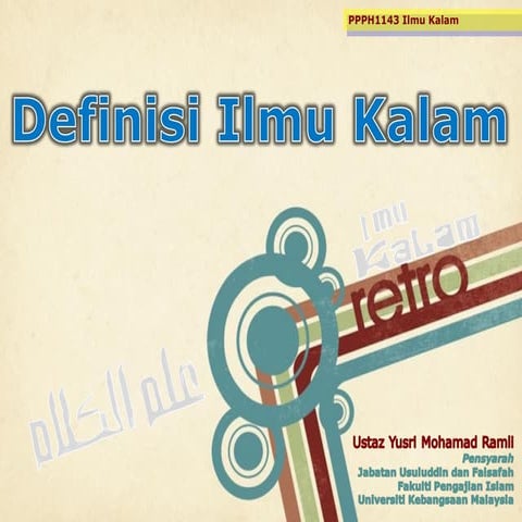 Definisi ilmu kalam