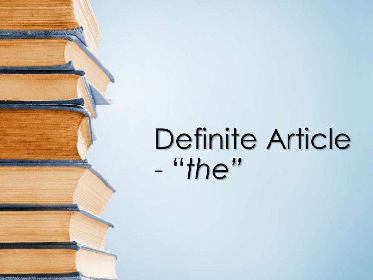 نتيجة بحث الصور عن ‪definite article the‬‏