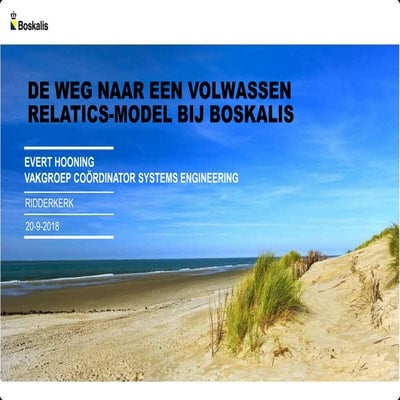 De weg naar een volwassen relaticsmodel bij boskalis