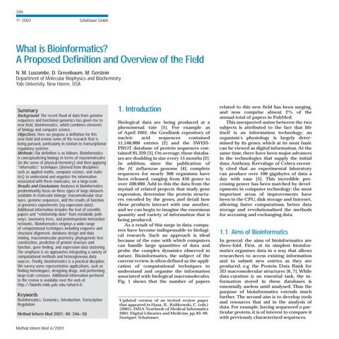 Pathways and genomes databases in bioinformatics | PPTX