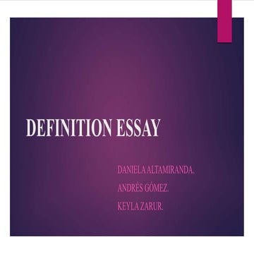 What Is a Definition Essay and How to Write It | PPTX