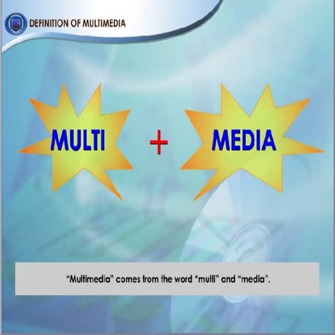 Definition Of Multimedia