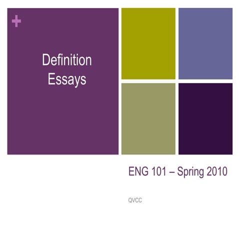 Definition Essay