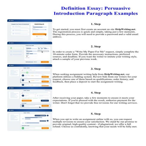Definition Essay Persuasive Introduction Paragraph Examples