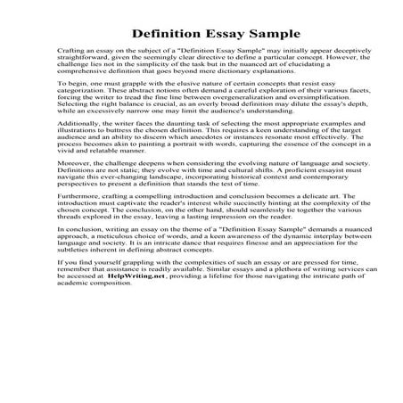 Definition Essay Sample.pdf