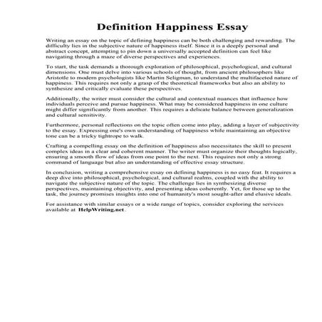 Definition Happiness Essay.pdf