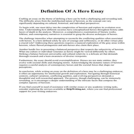 Definition Of A Hero Essay.pdf