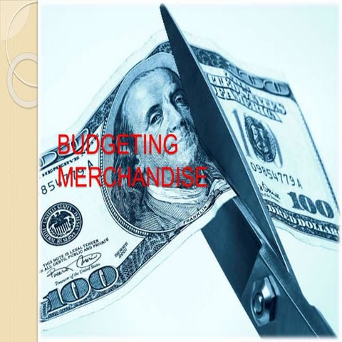 PPT of budgeting merchandise in retail store