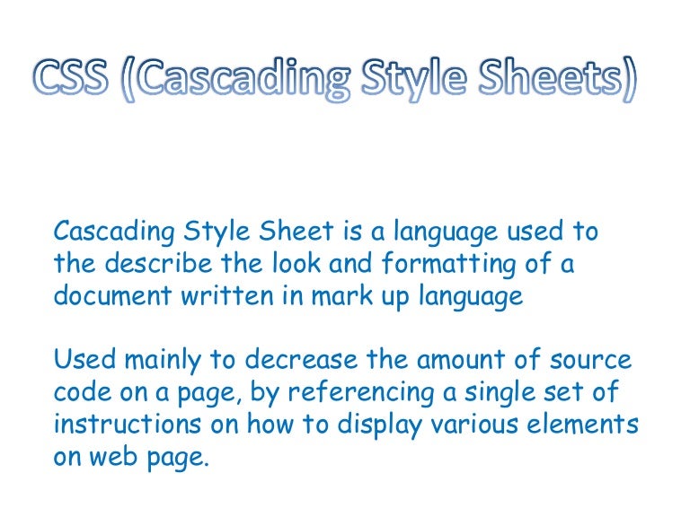 Definition of CSS,FTP,SEO & W3C