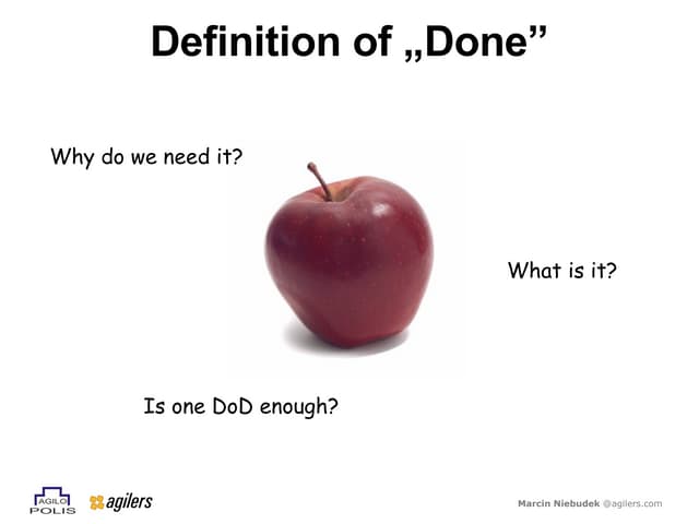 Definition of Done