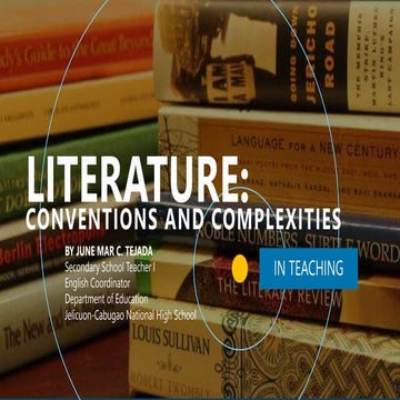 Definition of literature and strategies in teaching literature