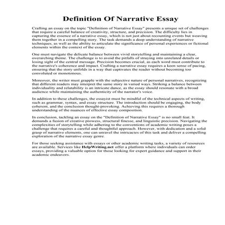 Definition Of Narrative Essay.pdf