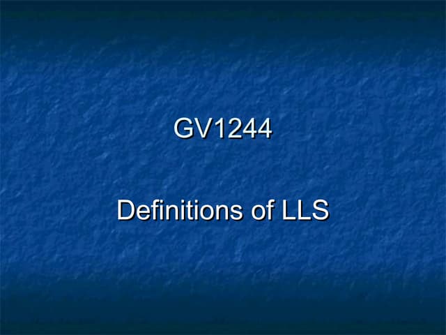 Definitions of Language Learning Strategies
