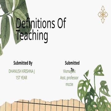 Concept Of Teaching and Learning.pptx