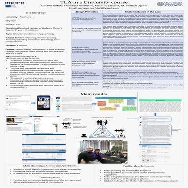 TLA in a University Course