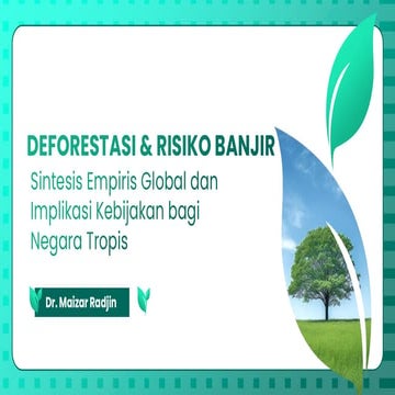 Deforestation and Flood Hazard Amplification: Evidence from Global, Basin-Sca...