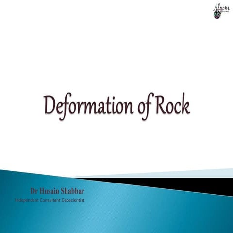 Deformation of Rock 