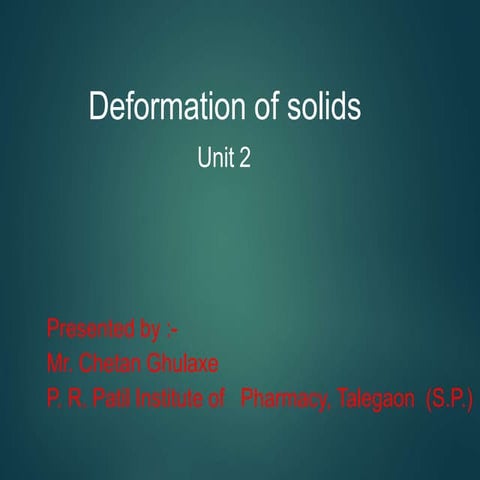 Physical Pharmacy deformation of solid .pptx