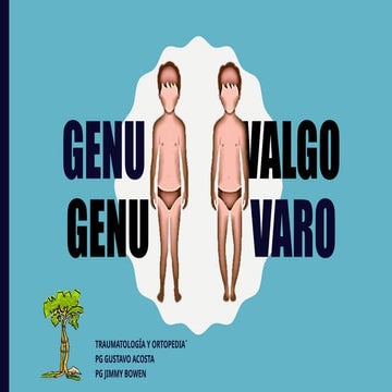 Genu varo y Genu valgo Caracteristicas.pptx