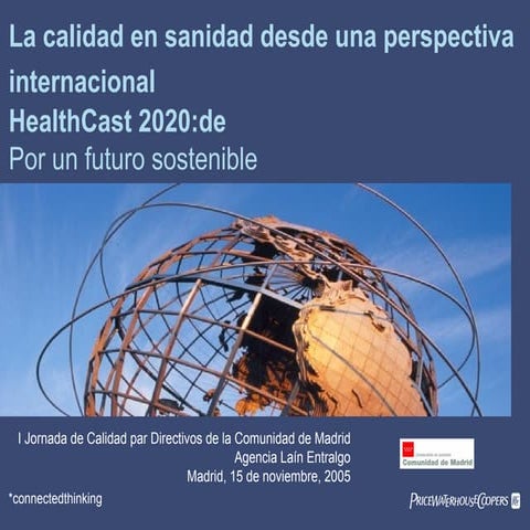 La calidad en sanidad desde una perspectiva internacional