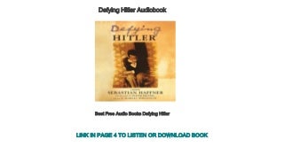 Defying hitler essay 07 image