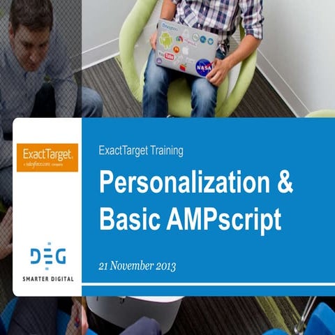 ExactTarget Training: Personalization & AMPscript