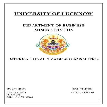 What is DE- Globalization & its examples