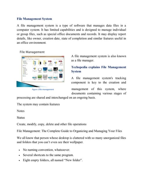 Degonto file management