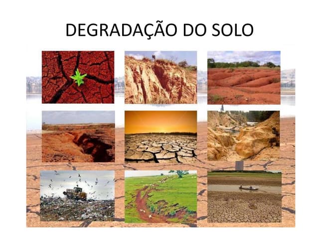 Degradação do solo