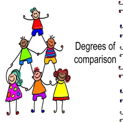 Degree of Comparison and its role in sentence formation