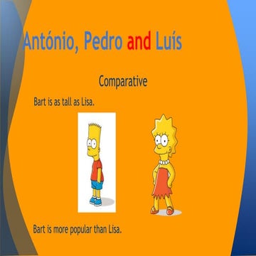 Degrees of adjectives   6th g