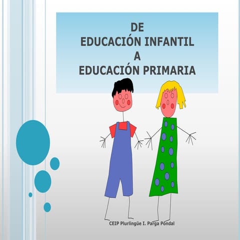 De infantil a primaria
