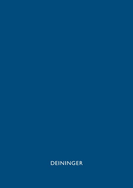 Deininger Consulting Presentation