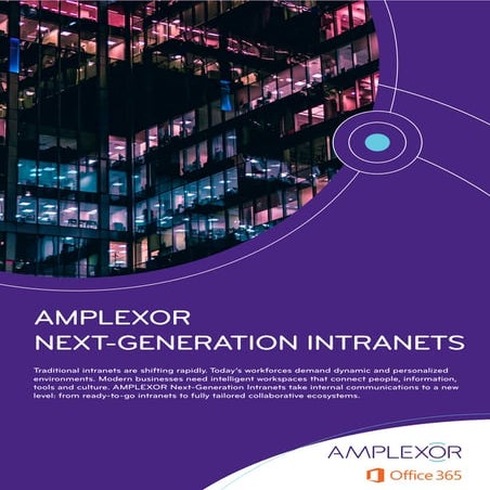 AMPLEXOR Next-Generation Intranets