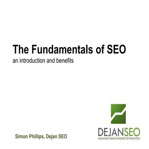 Dejan SEO - Fundamentals of SEO