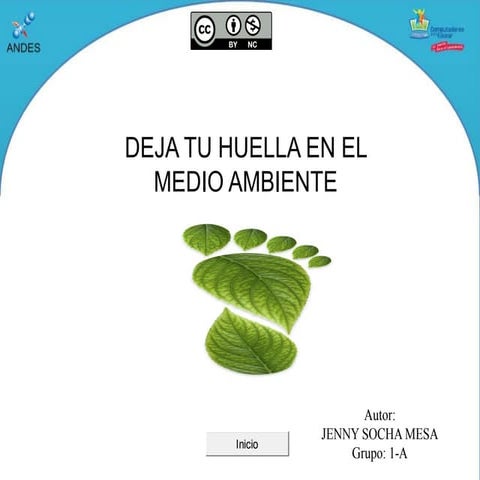 Deja tu huella en el medio ambiente | PDF